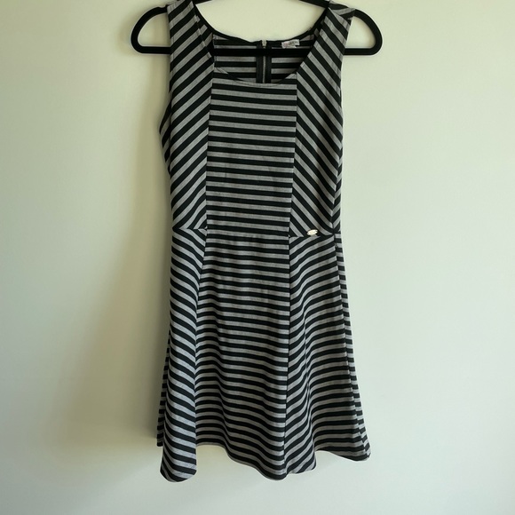Guess Striped Skater Dress - Picture 1 of 3